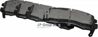 JP GROUP 4663600119 -  Комплект тормозных колодок, дисковый тормоз